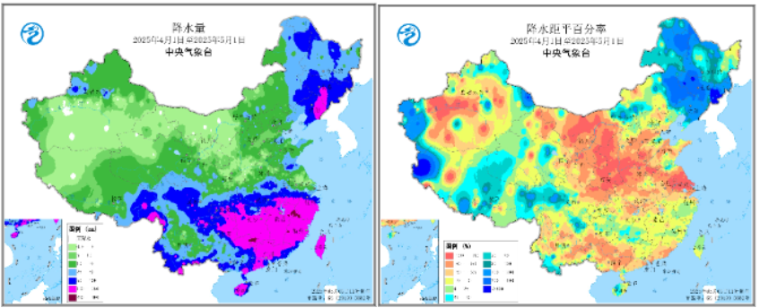 中央气象台：全国农业气象月报（2025年05月03日）