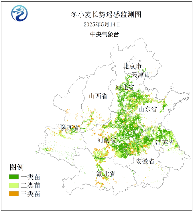 中央气象台:全国农业气象影响预报与评估(2025年05月15日)