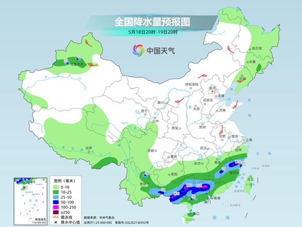 未来几天南方强降雨将持续 北方大范围高温后也将有雨
