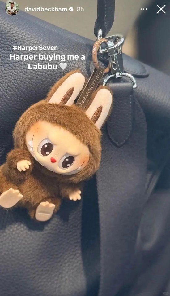 现象级曝光!蕾哈娜、贝克汉姆等明星纷纷“带货”!Labubu冲破关税打压,在美国卖断货→