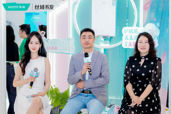 沐浴、护肤一步到位，你和白富美之间只差一台华帝美肌浴热水器