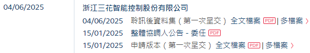 三花智控,来自浙江绍兴,通过港交所聆讯,或很快香港上市