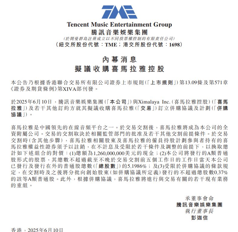 烧光百亿元融资！裁员超过1700人，四次冲击IPO未果，喜马拉雅撑不下去了，209亿元卖身腾讯音乐