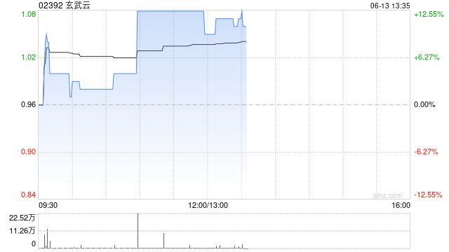 玄武云午前涨超12% 公司月内连续回购股份